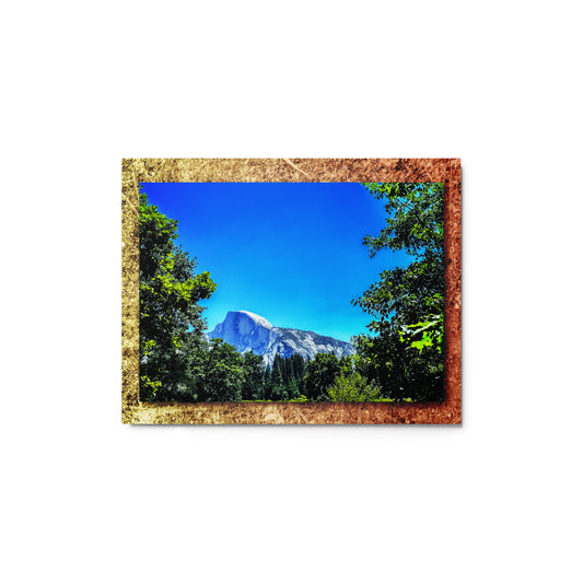 Glossy Metal Print - Vivid Trails #4