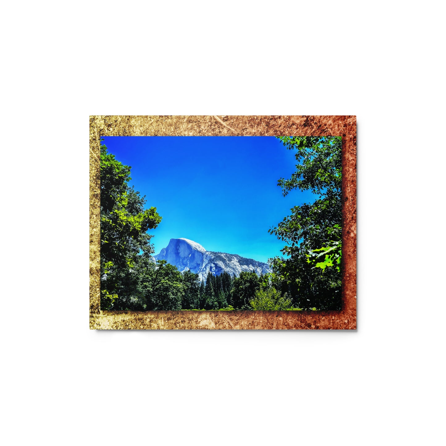 Glossy Metal Print - Vivid Trails #4