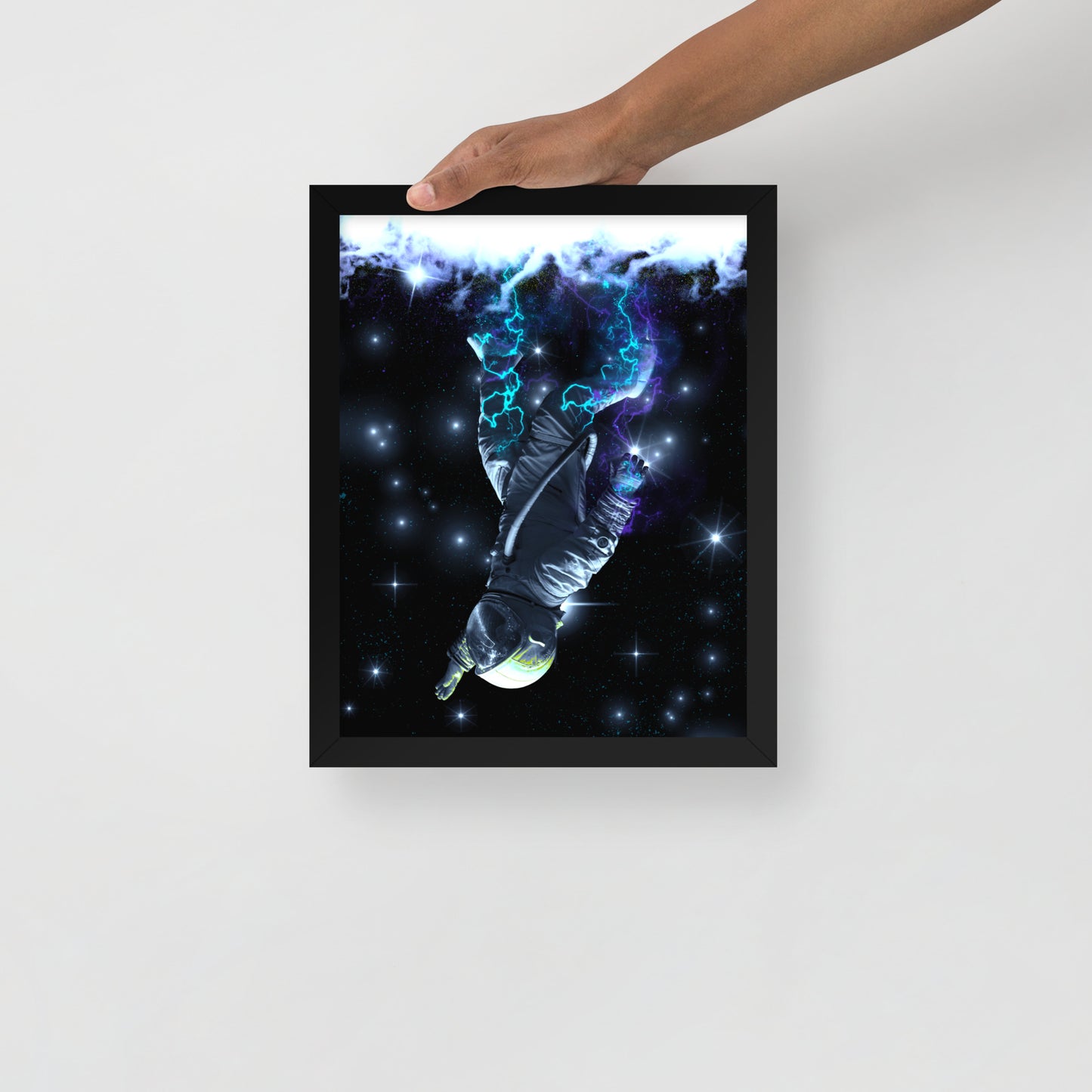 Framed Poster - Galactic Static