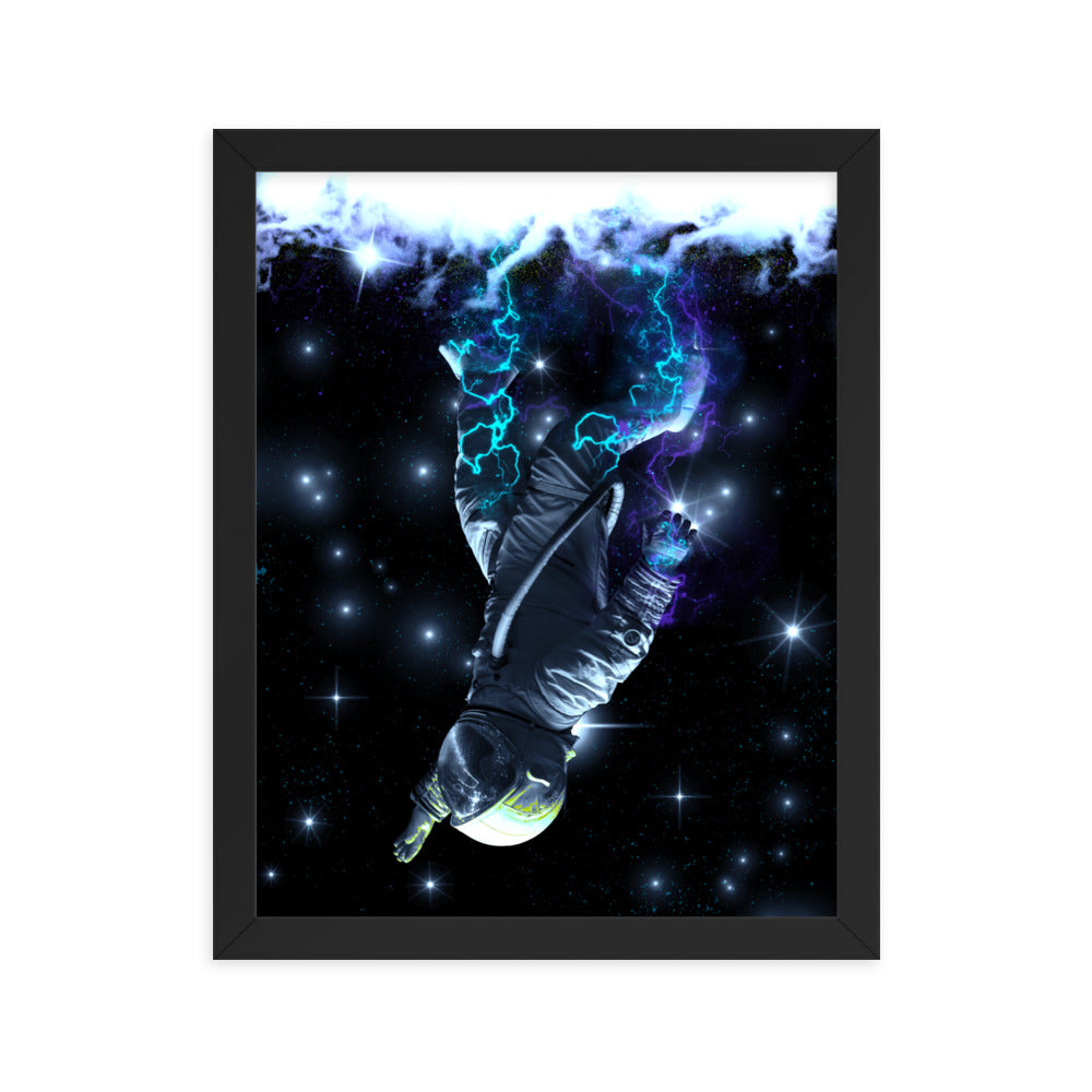 Framed Poster - Galactic Static