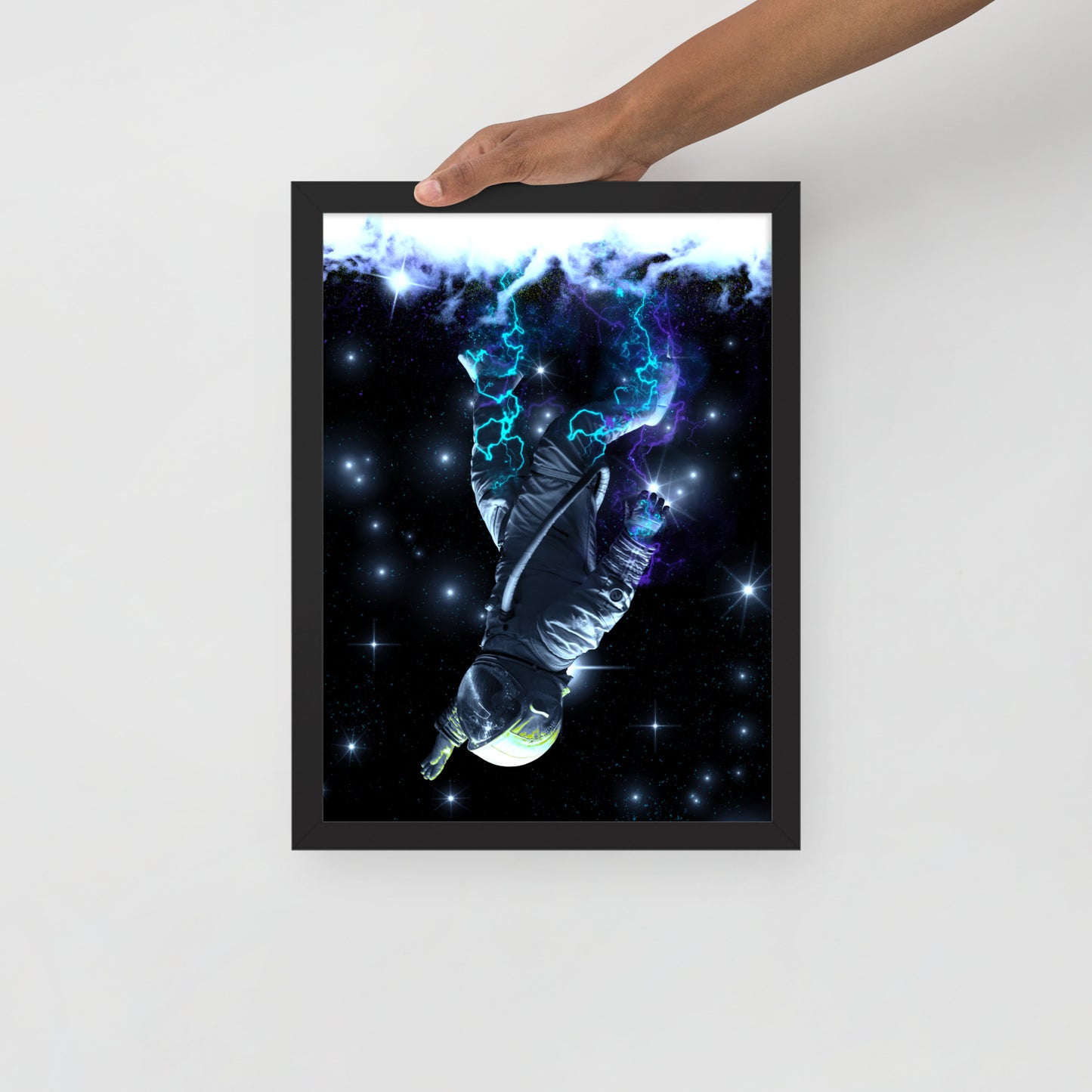 Framed Poster - Galactic Static