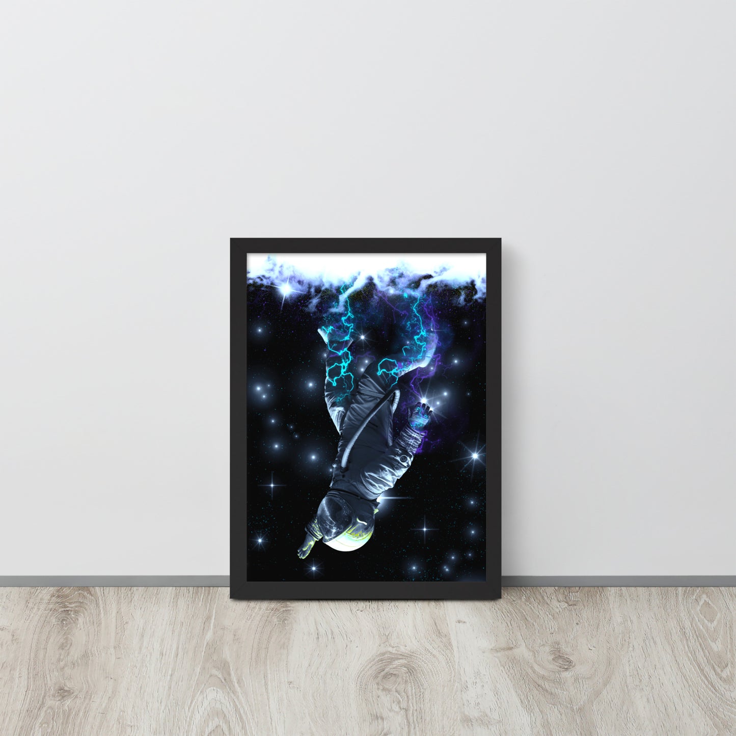 Framed Poster - Galactic Static