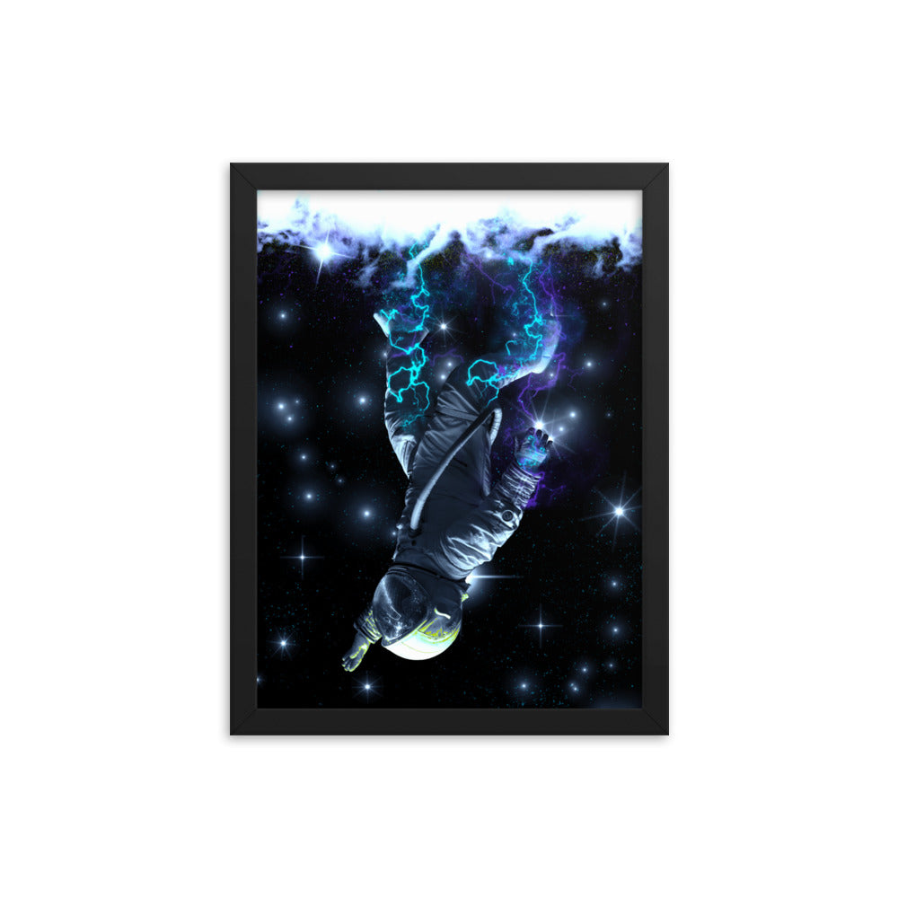 Framed Poster - Galactic Static