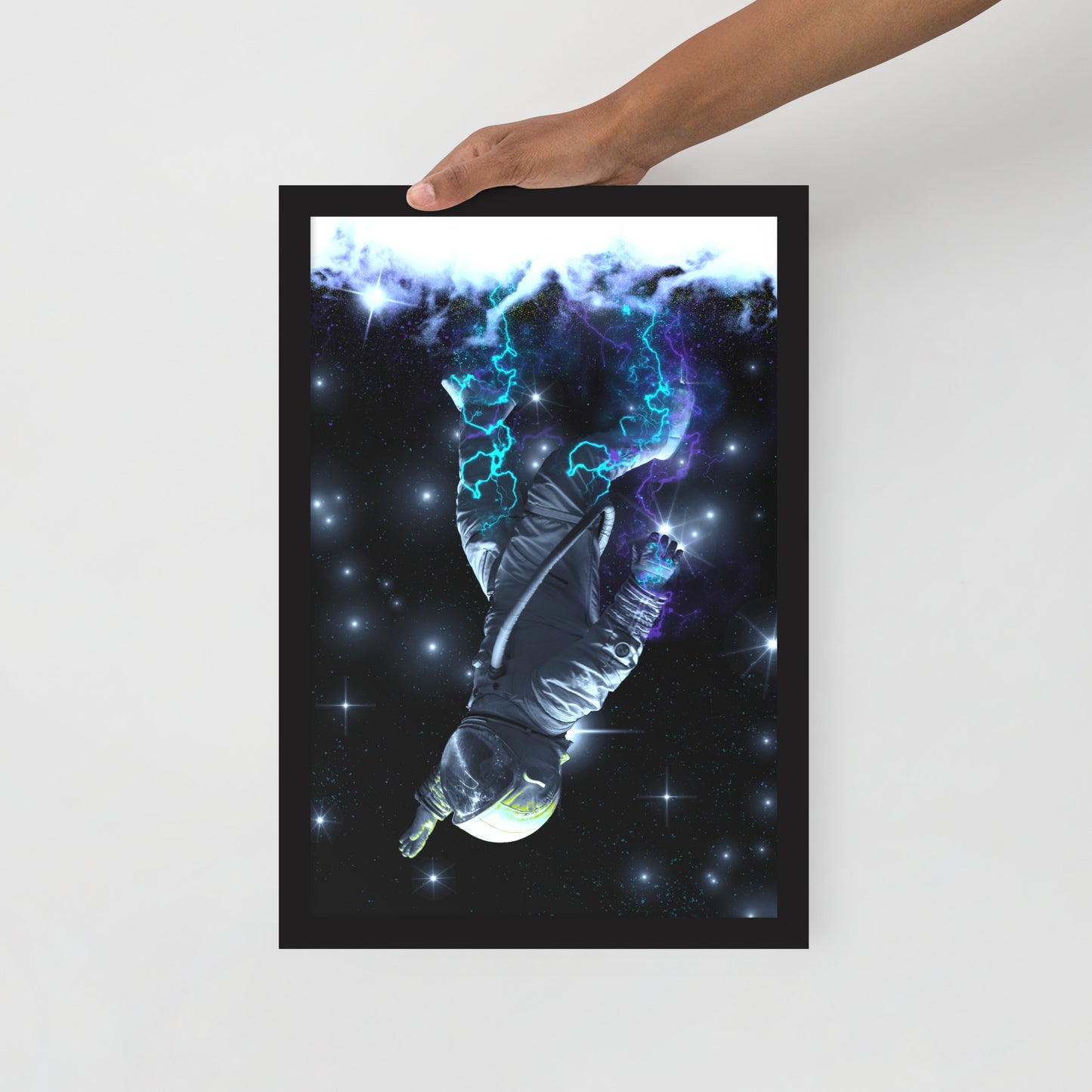 Framed Poster - Galactic Static