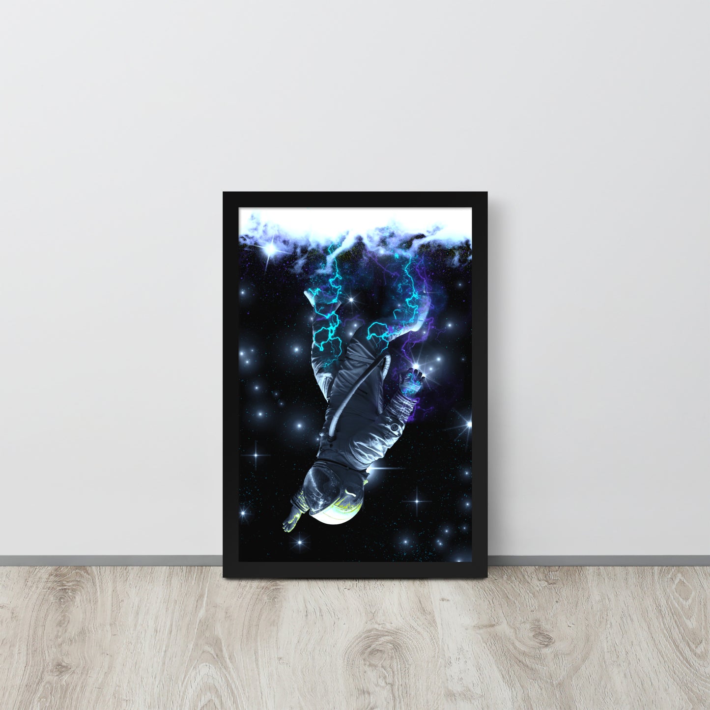 Framed Poster - Galactic Static