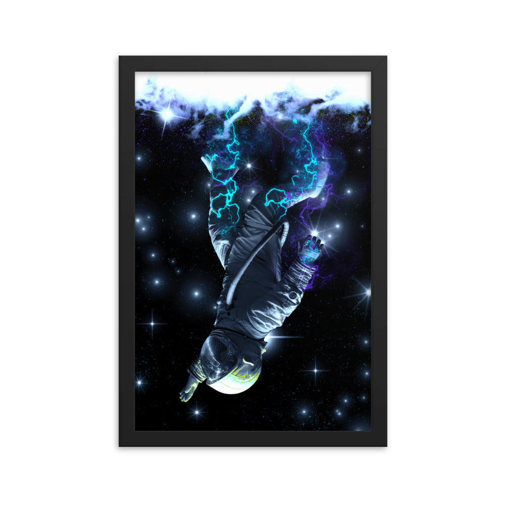 Framed Poster - Galactic Static