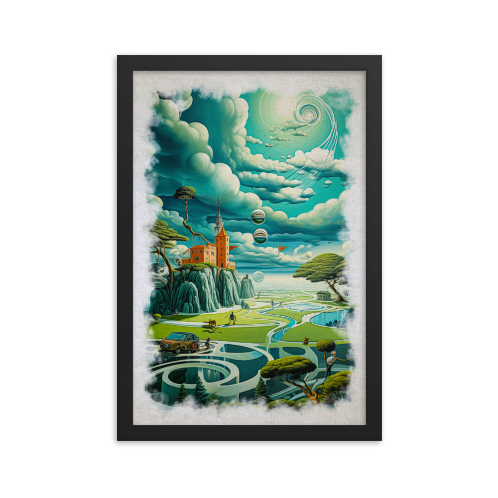 Framed Poster - Enigmatic Reverie