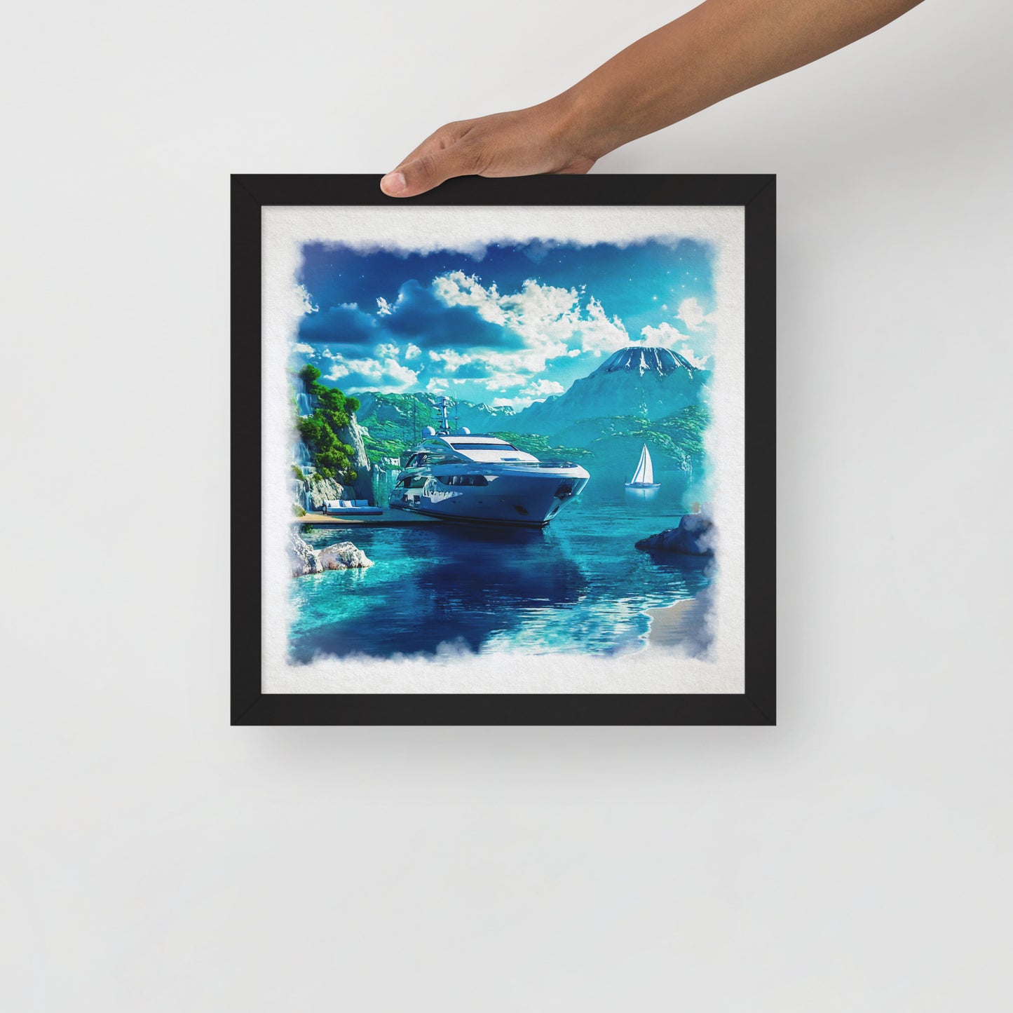 Framed Poster - Harbor of Dreams