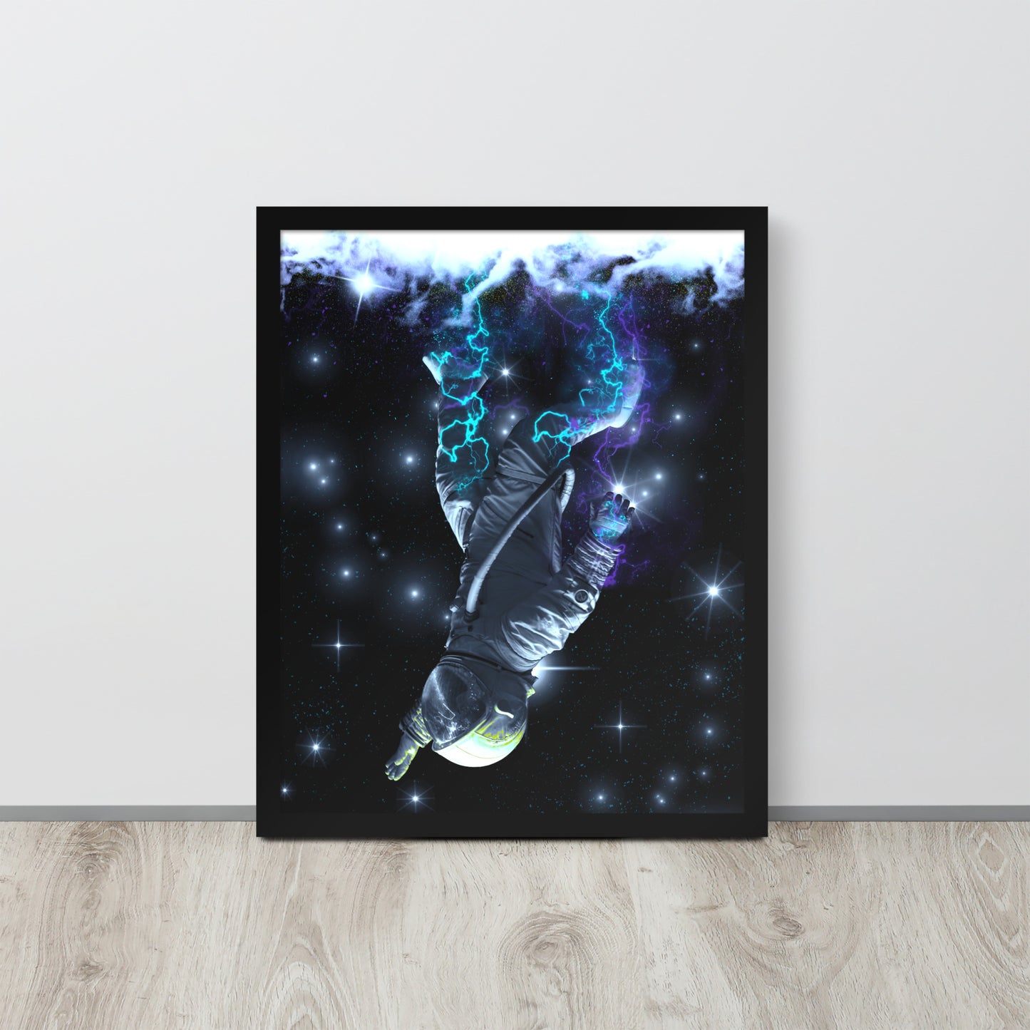 Framed Poster - Galactic Static