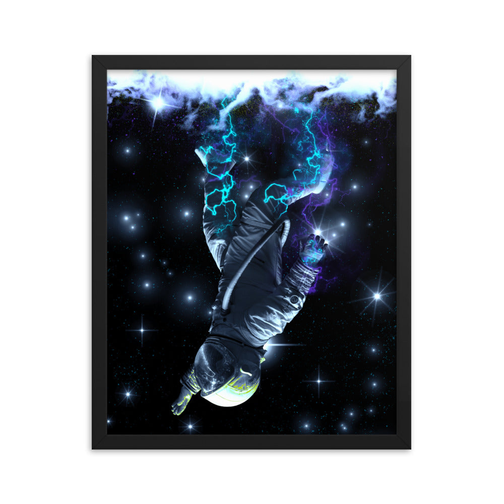 Framed Poster - Galactic Static