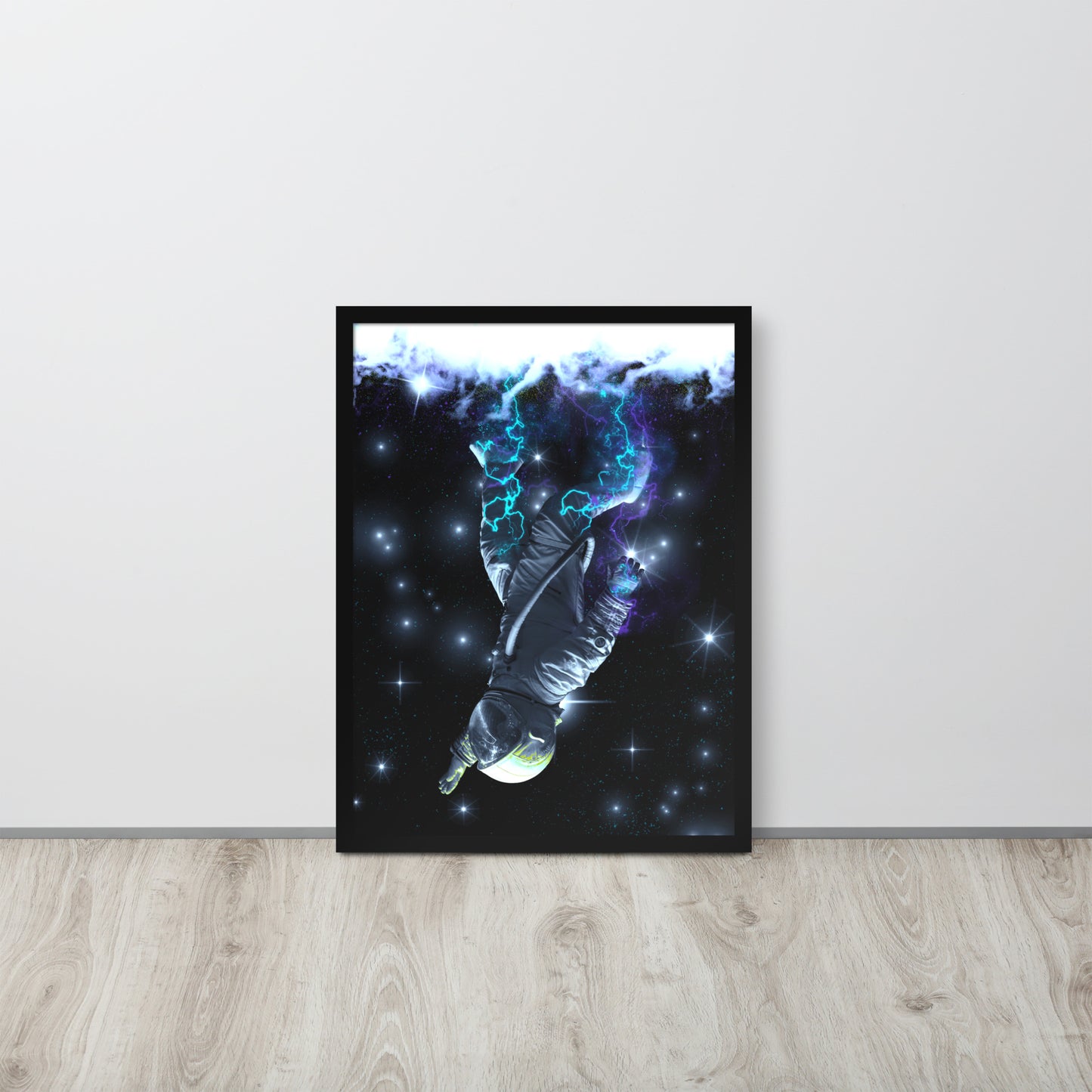 Framed Poster - Galactic Static