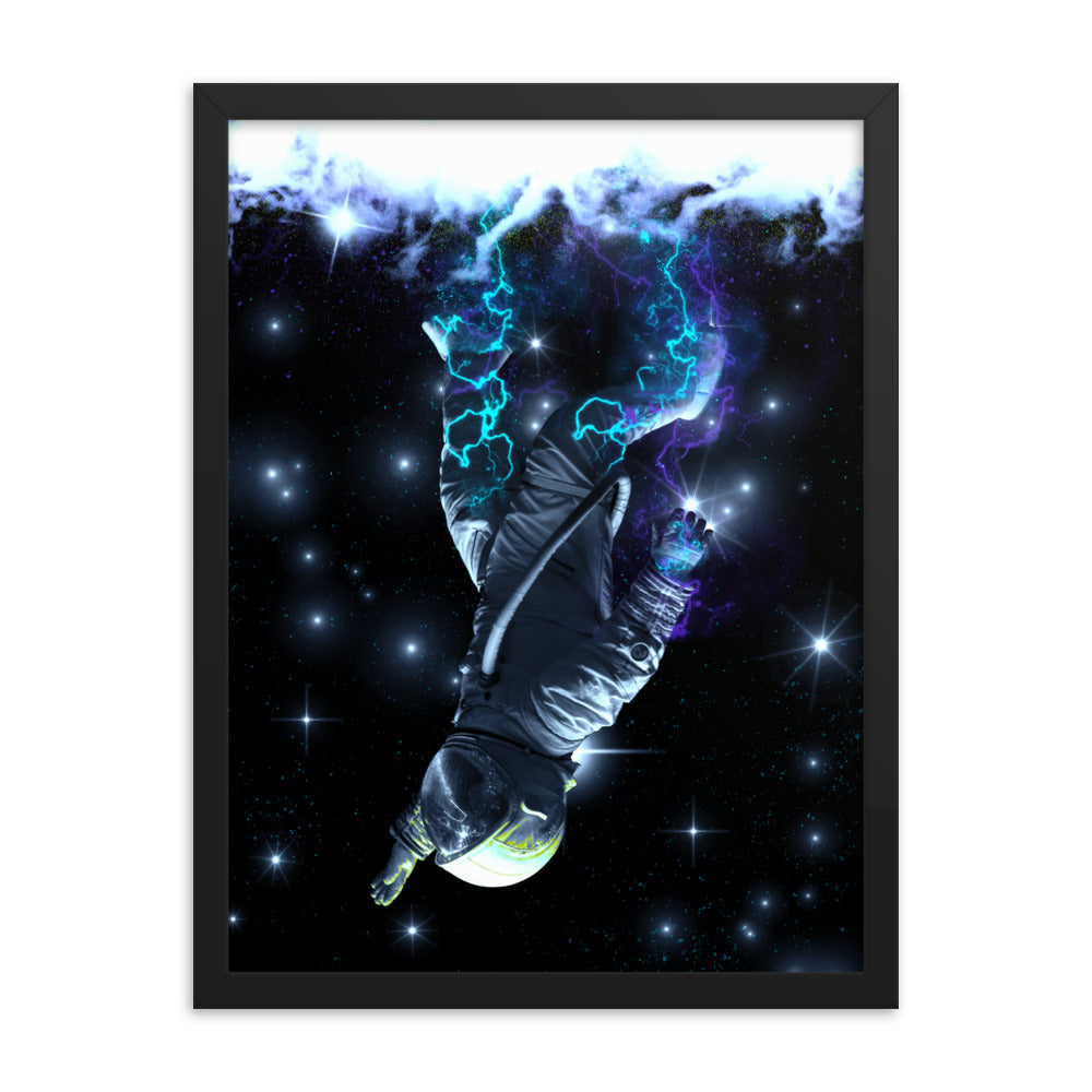 Framed Poster - Galactic Static