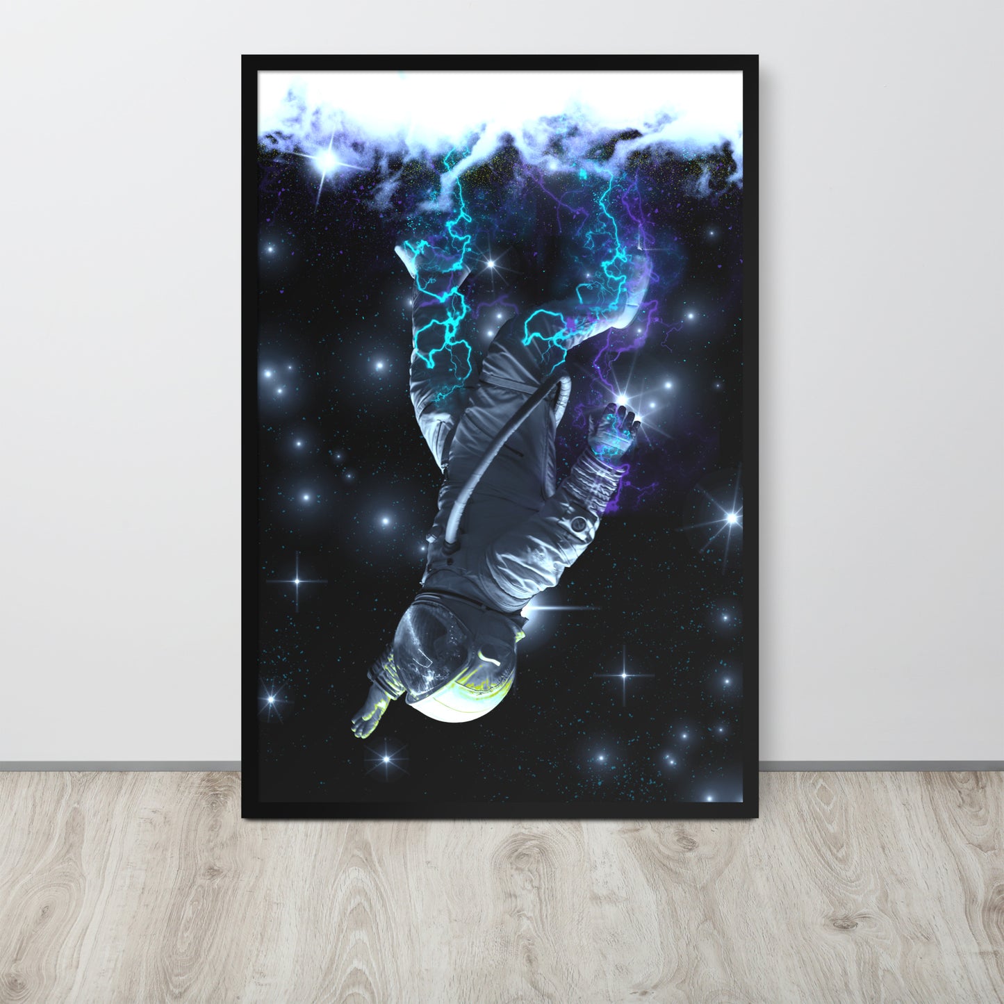 Framed Poster - Galactic Static