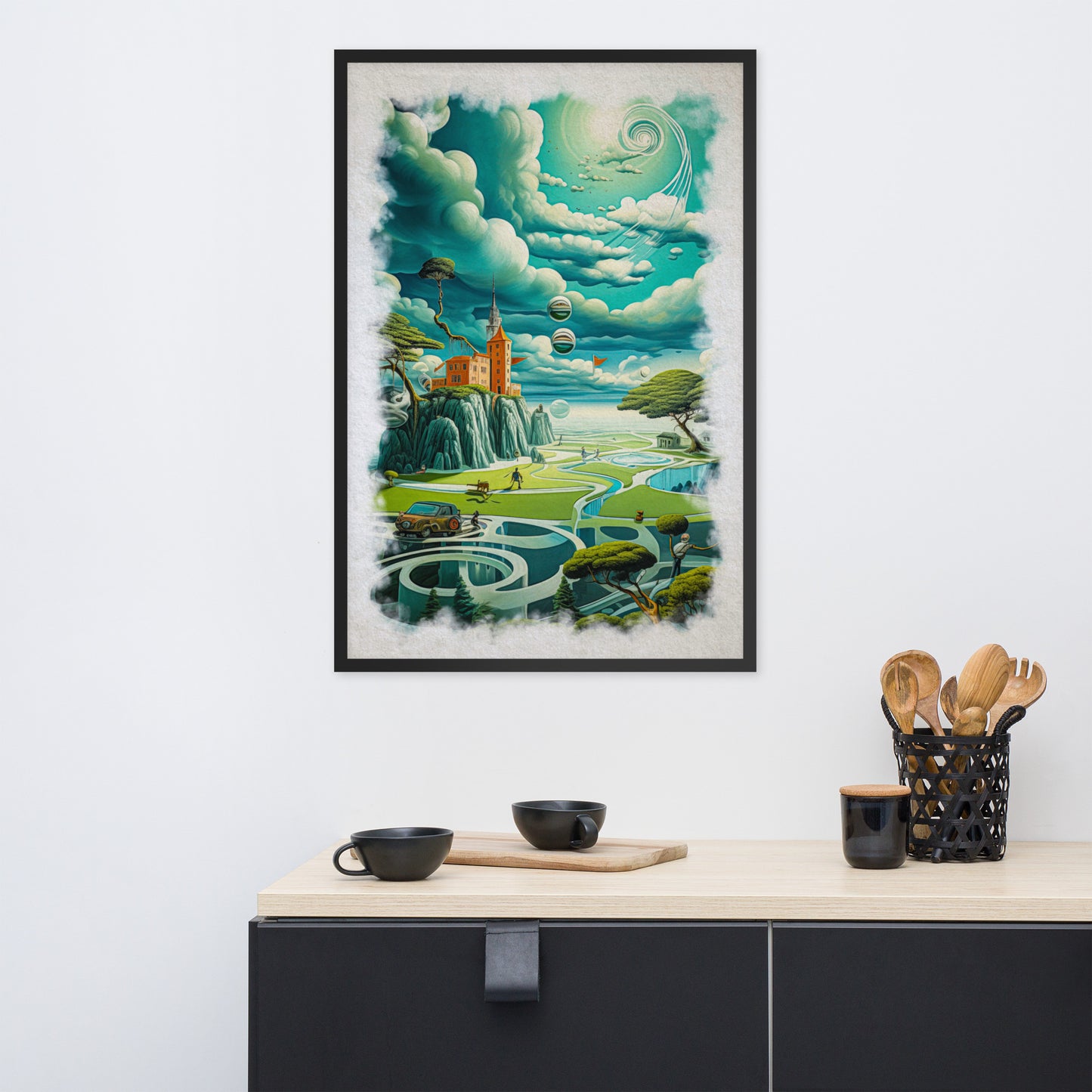 Framed Poster - Enigmatic Reverie