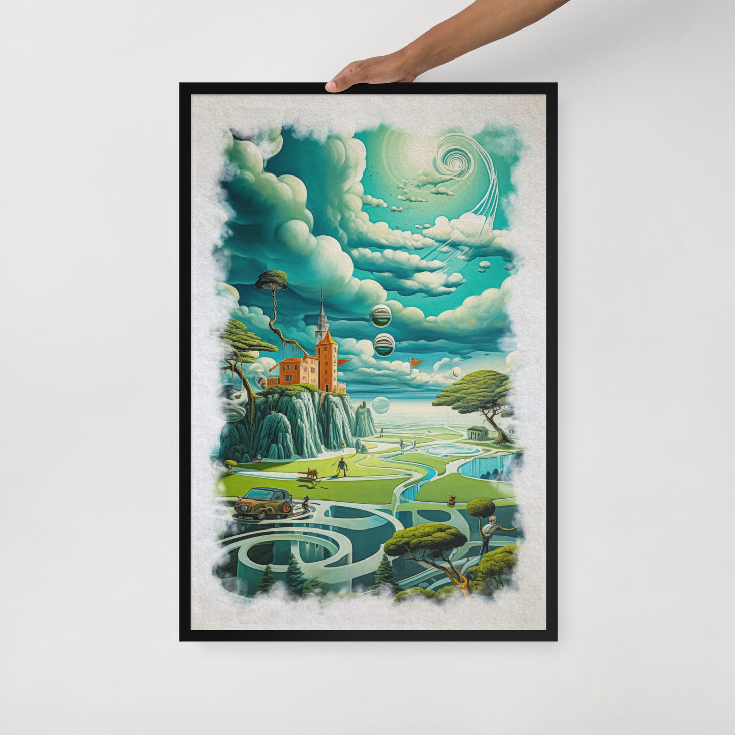 Framed Poster - Enigmatic Reverie