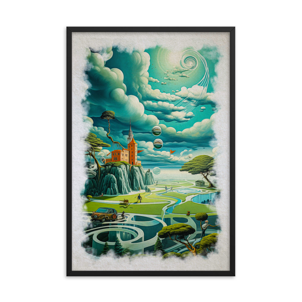 Framed Poster - Enigmatic Reverie