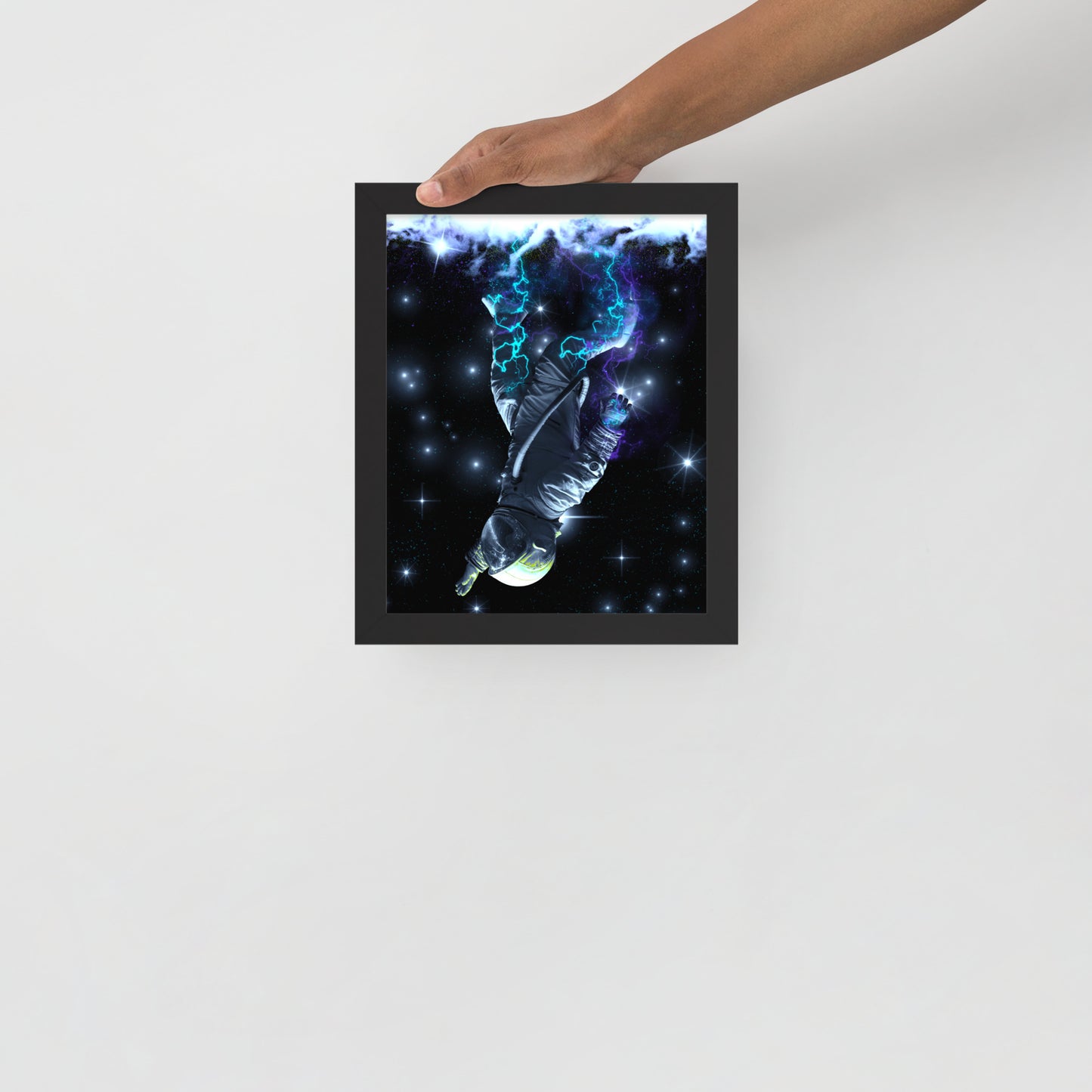 Framed Poster - Galactic Static