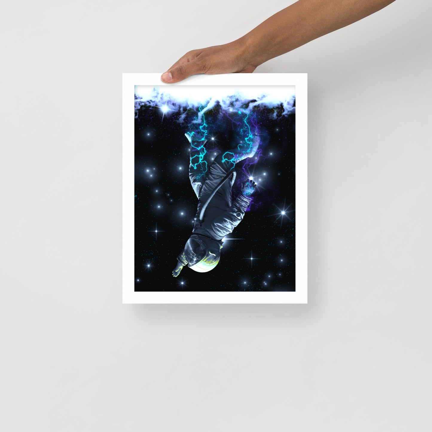 Framed Poster - Galactic Static