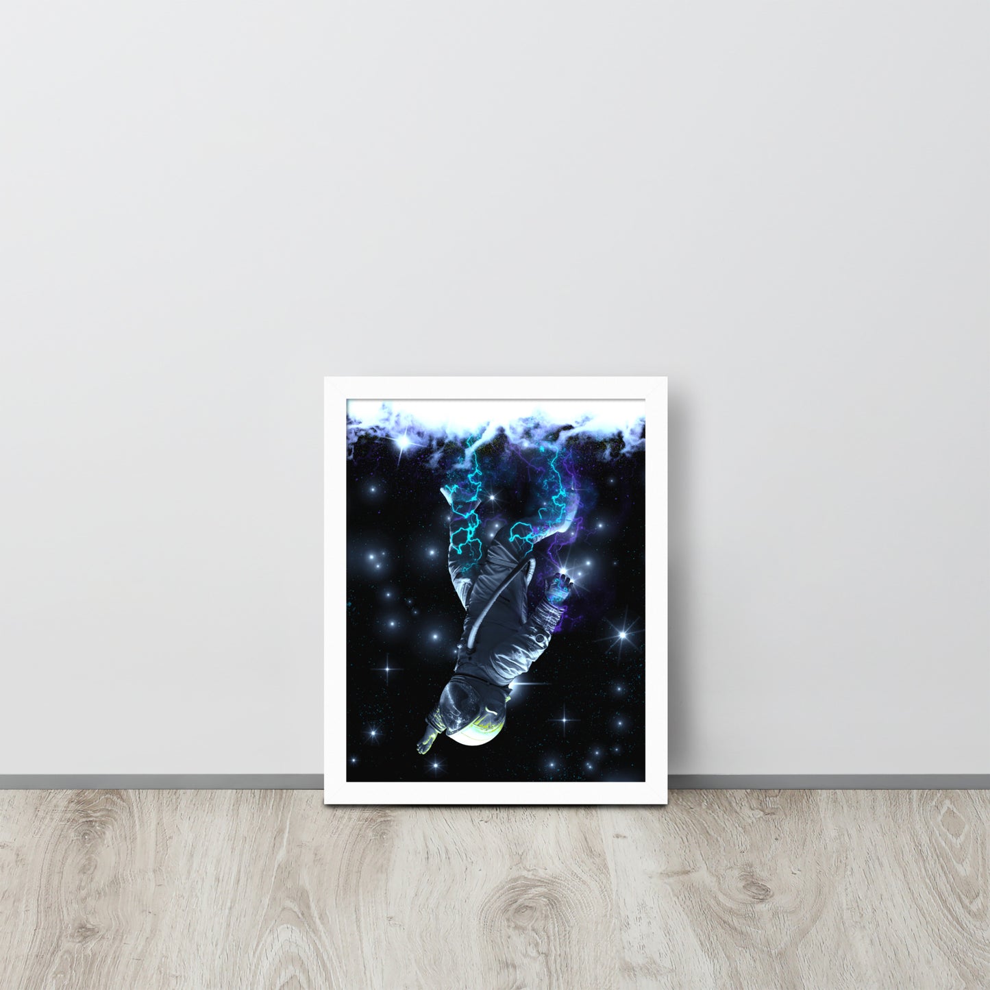 Framed Poster - Galactic Static