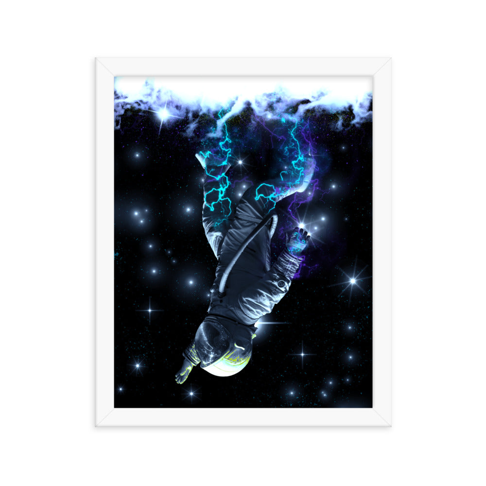 Framed Poster - Galactic Static