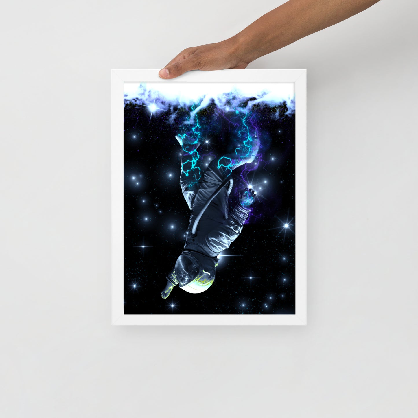 Framed Poster - Galactic Static