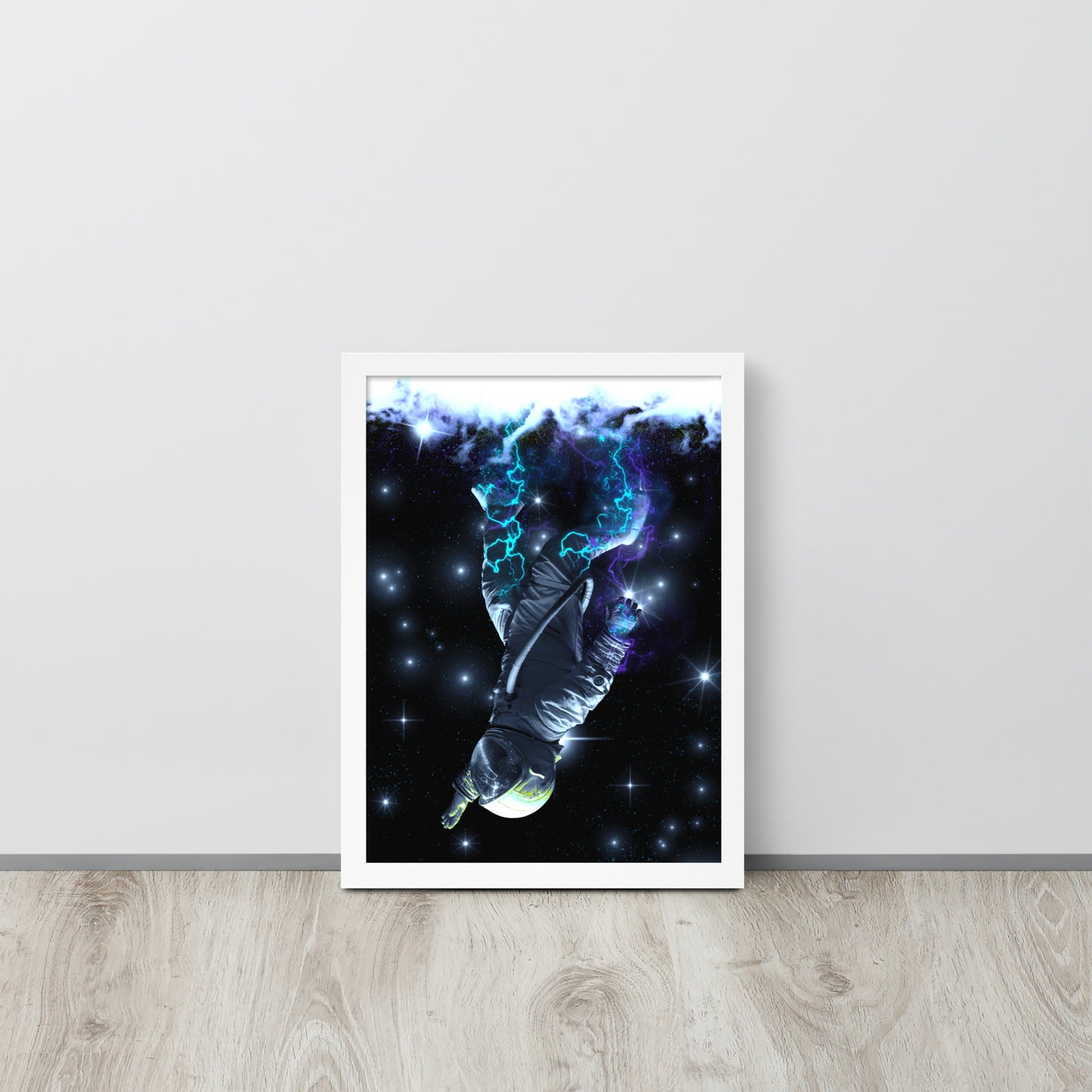 Framed Poster - Galactic Static