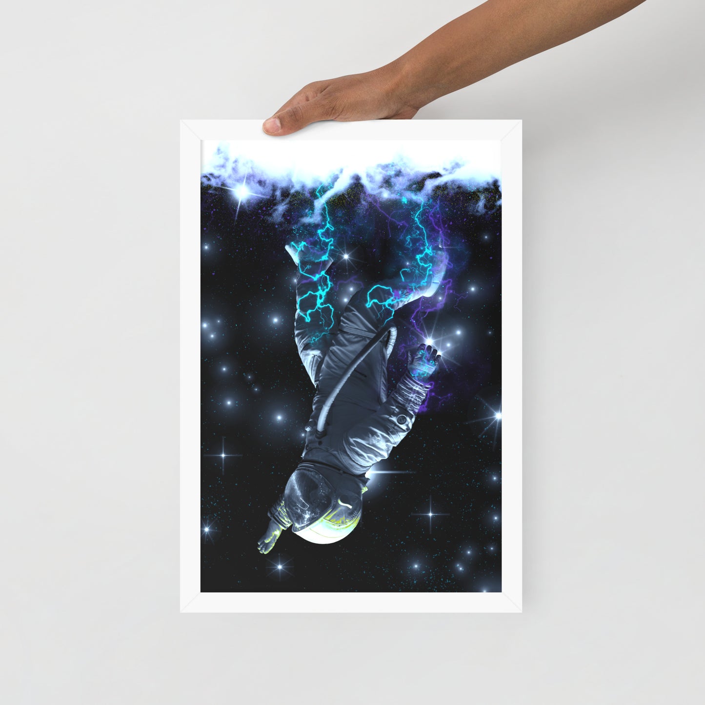 Framed Poster - Galactic Static