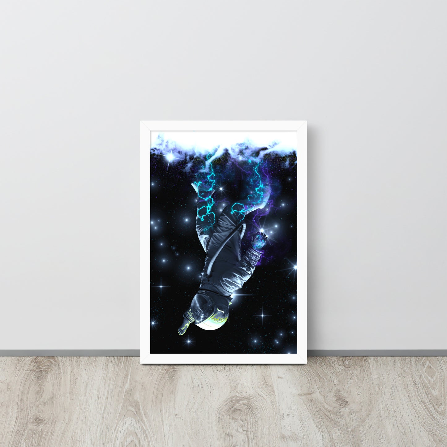 Framed Poster - Galactic Static