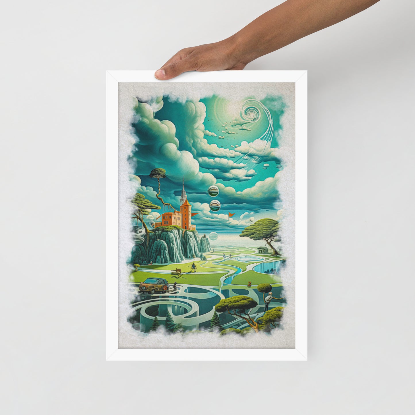 Framed Poster - Enigmatic Reverie