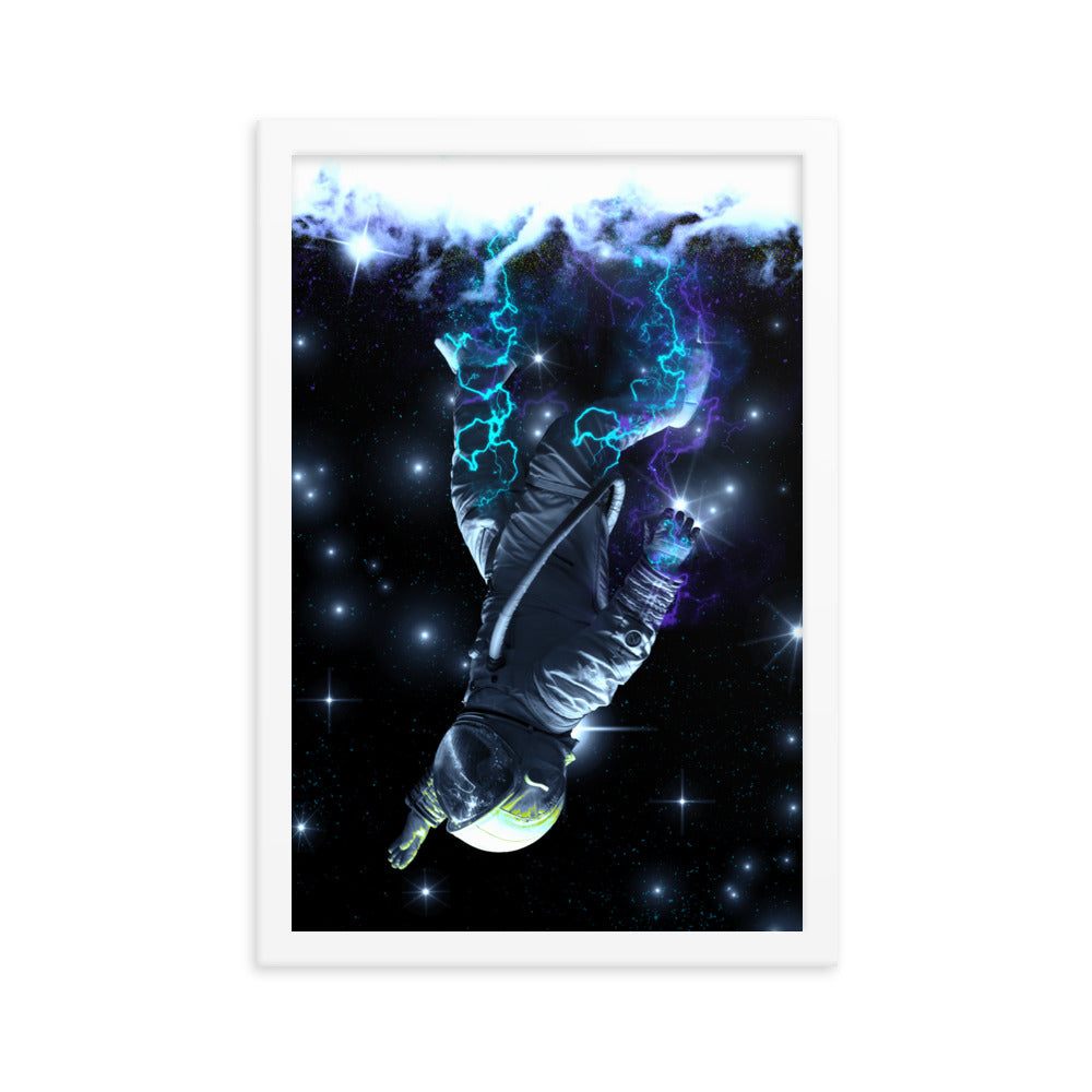 Framed Poster - Galactic Static