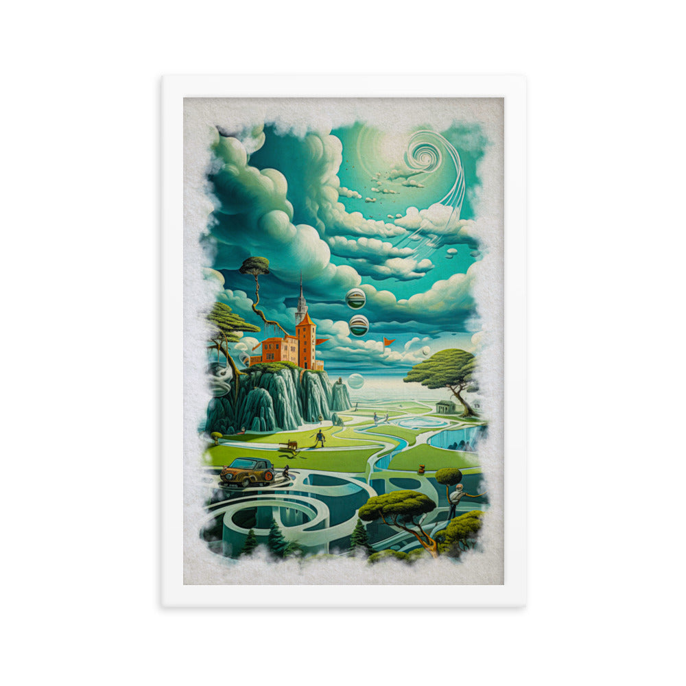 Framed Poster - Enigmatic Reverie