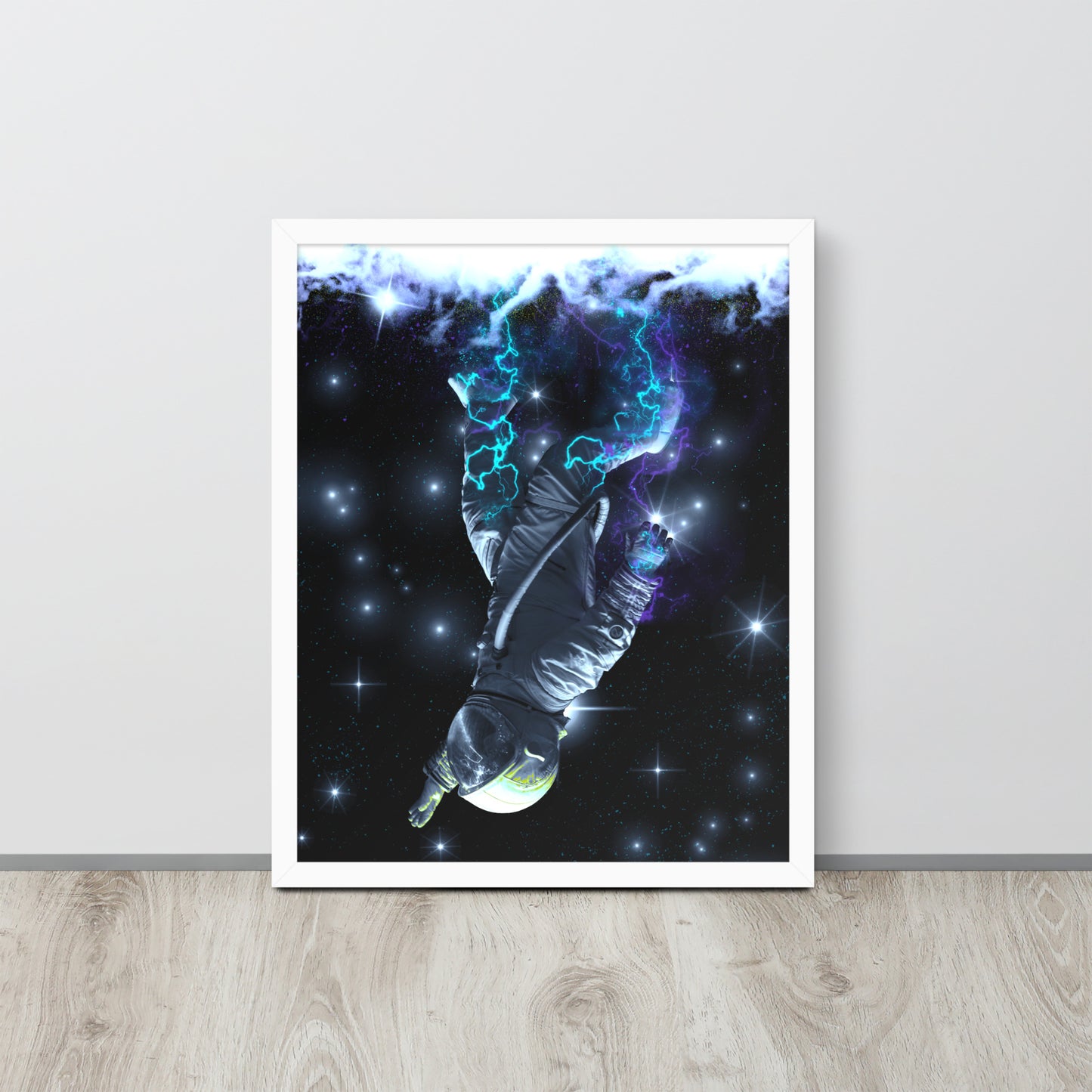 Framed Poster - Galactic Static