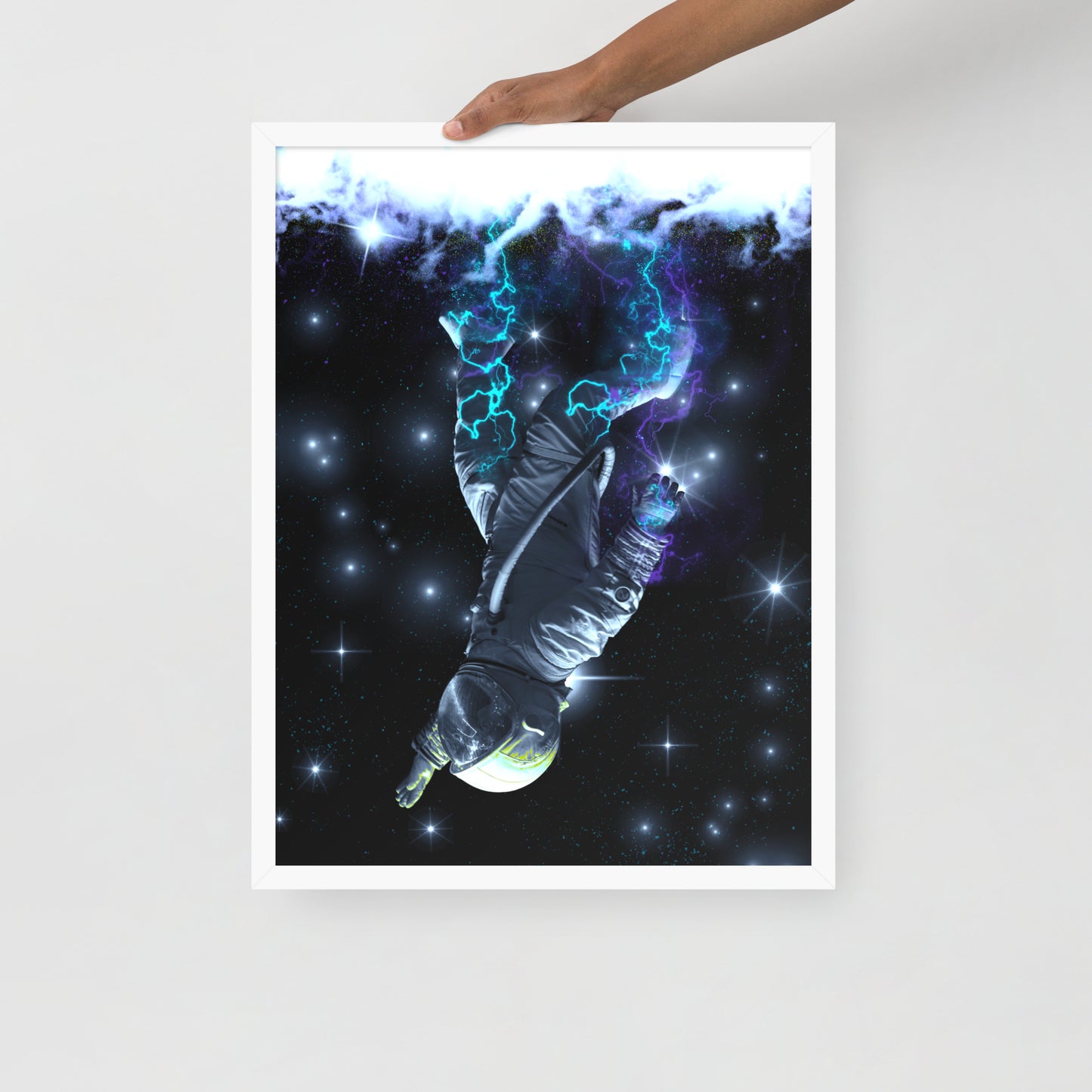 Framed Poster - Galactic Static