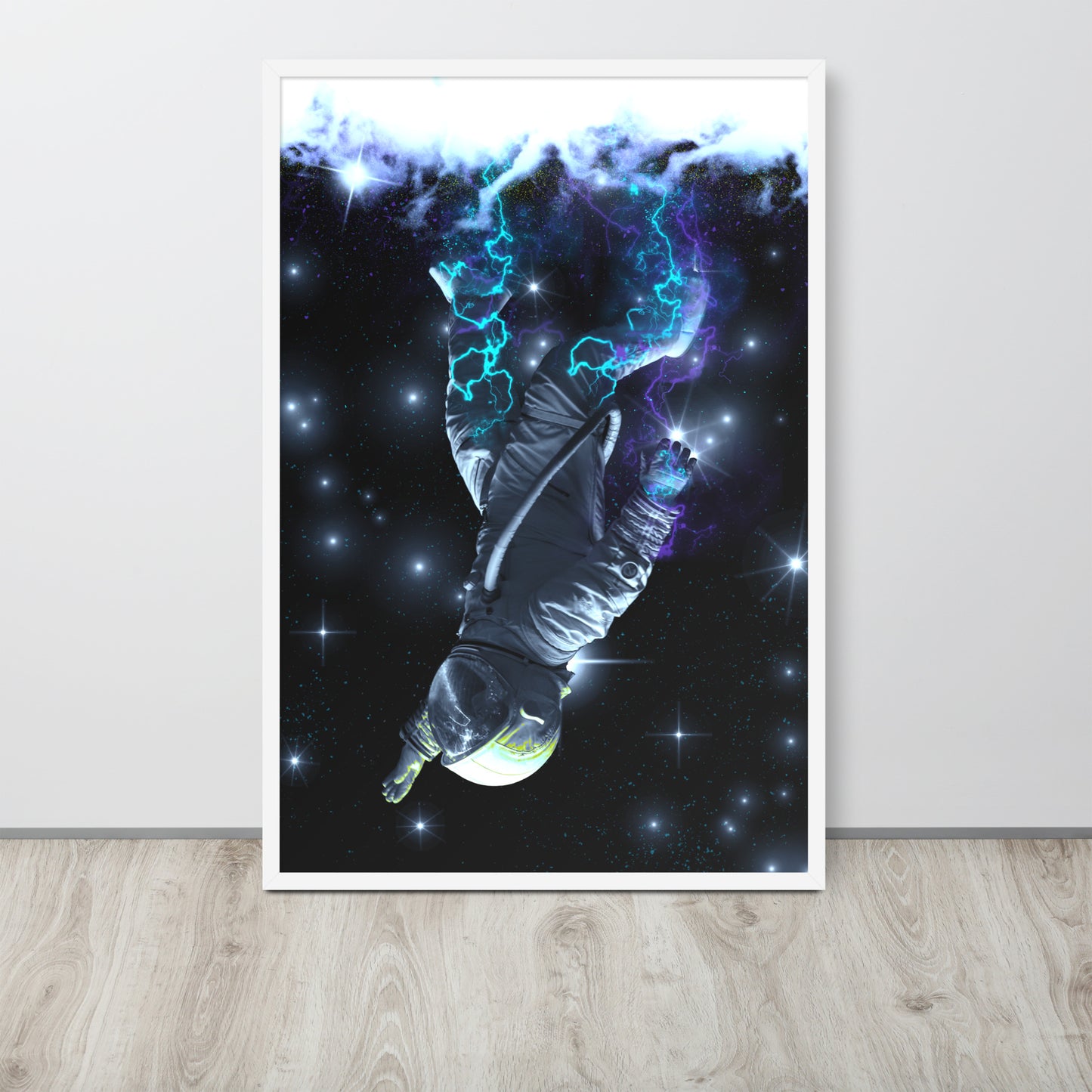 Framed Poster - Galactic Static