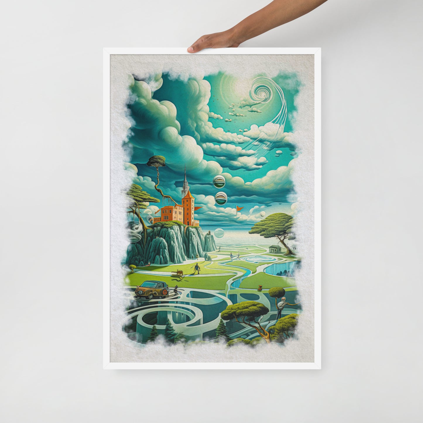 Framed Poster - Enigmatic Reverie