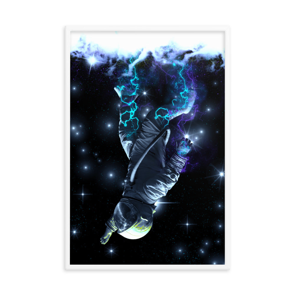 Framed Poster - Galactic Static