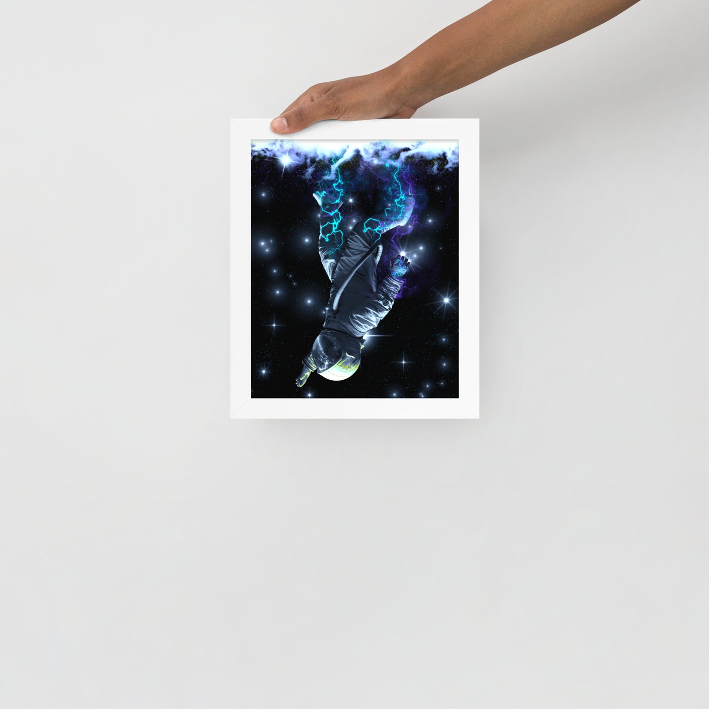 Framed Poster - Galactic Static