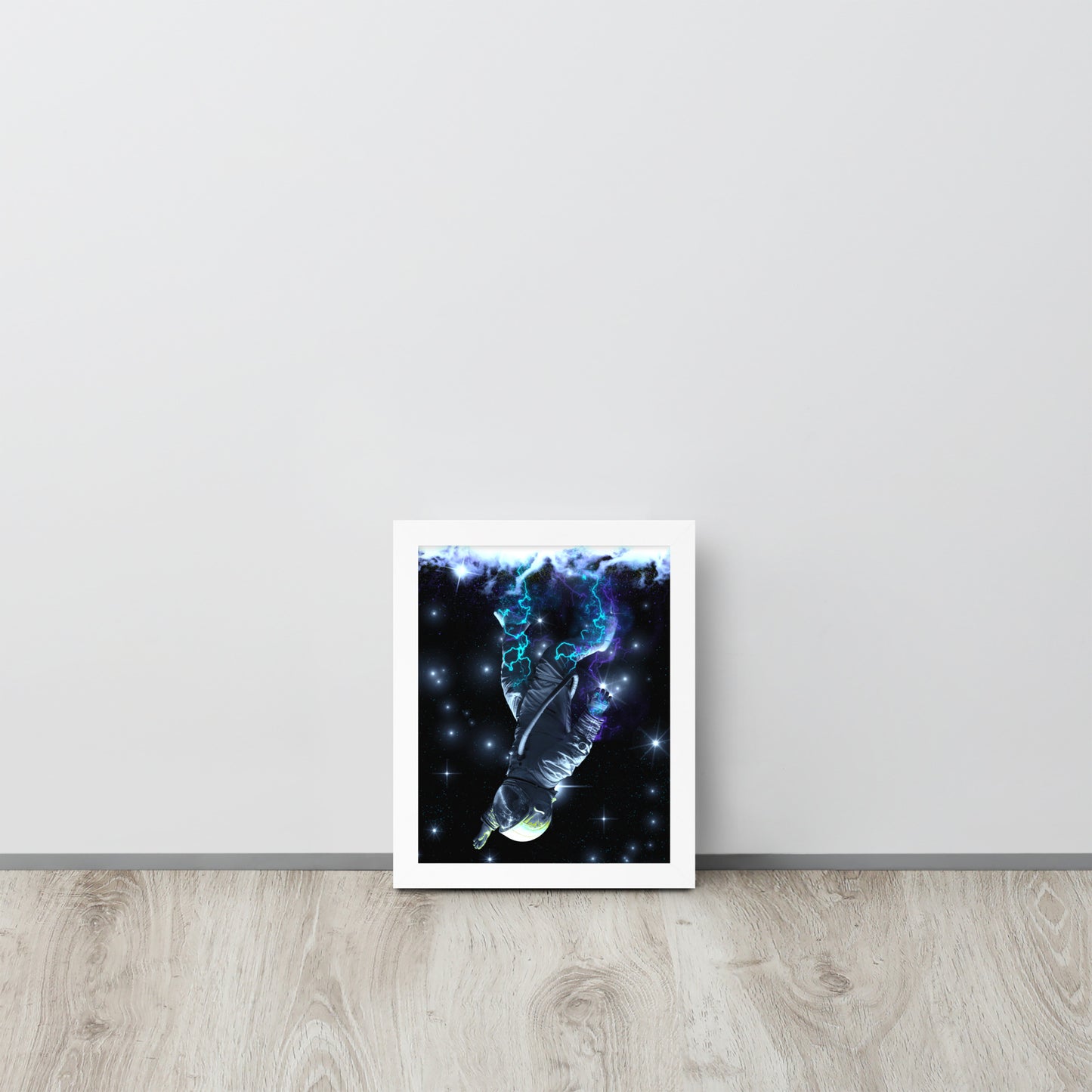 Framed Poster - Galactic Static